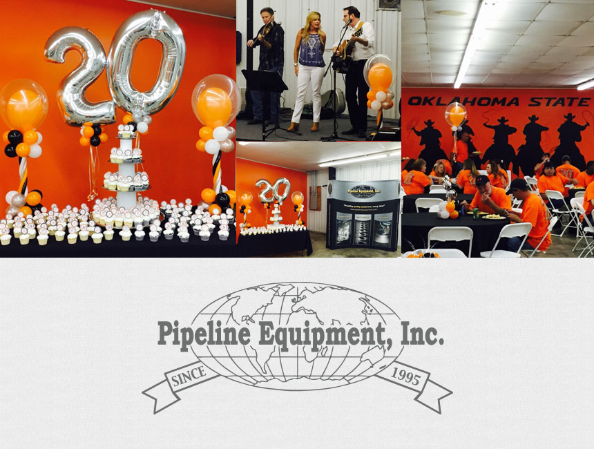 Pipeline Equipment, Inc. Celebrated 20 years of business