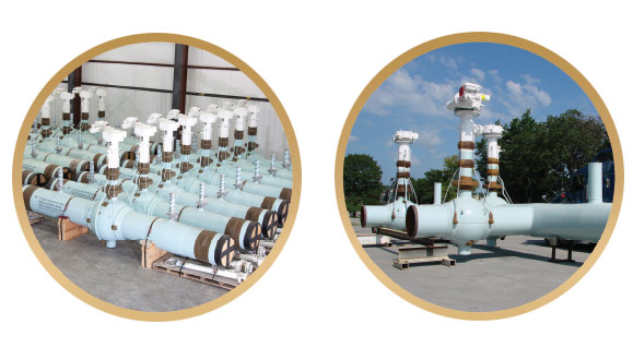 Pipeline Equipment Valve Settings